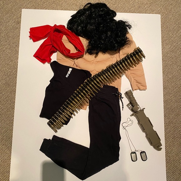 Kids Rambo costume- first blood - Picture 2 of 3